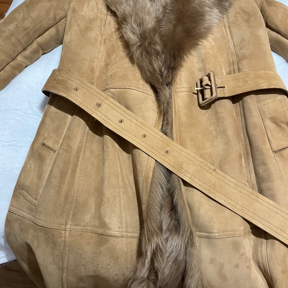 Burberry fur lined and suede jacket - Picture 2 of 6